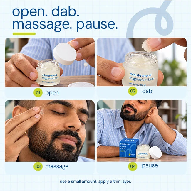 Minute Mend Magnesium Balm - Magnesium Chloride + Peppermint & Eucalyptus