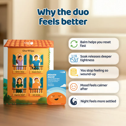 Day‑to‑Night Magnesium Reset Duo: The Reset Kit + Minute Mend Balm