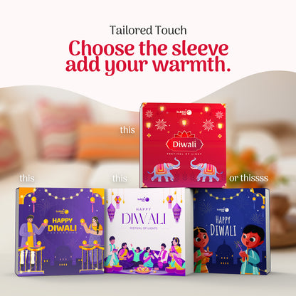 Little Sparklers | Gratitude Box | Reset Kit (4 Sachets) | Mysore Pak | Candle & Card