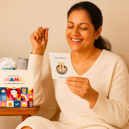 Self-Care & Sweetness – Bath Salt Potli + White Chocolate Gift Bag