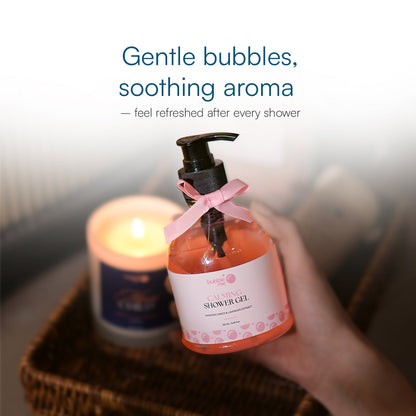 Calming Shower Gel with Passionflower & Lavender for Even Skin Tone