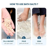 Spoil Yourself Bath Salt with Epsom & Pink Salt | Better Sleep, Muscle Recovery, Stress Relief | 400g