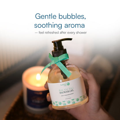 Balancing Shower Gel with Rose & Tonka Extracts for Radiant Skin