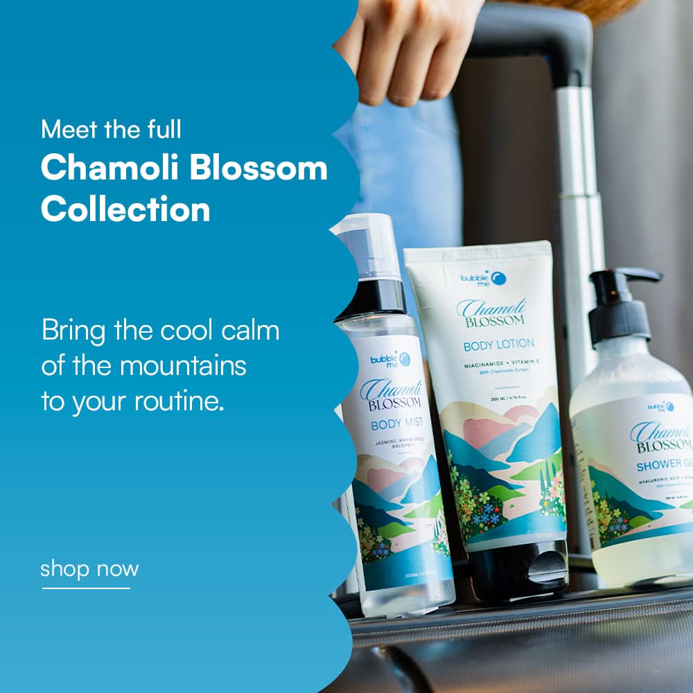Chamoli Blossom Body Lotion with Almond Oil & Shea Butter for Baby-Soft Skin - 200g - Bath Care