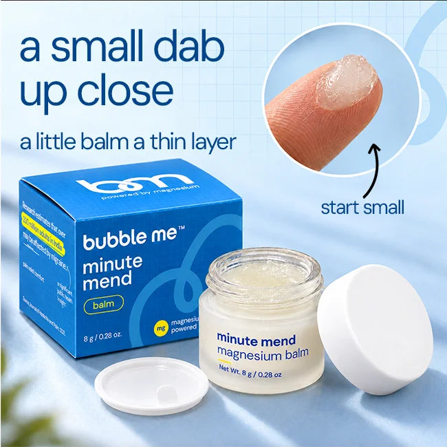 Minute Mend Magnesium Balm - Magnesium Chloride + Peppermint & Eucalyptus