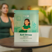 Anti-Stress | Epsom Salt Infused with Jasmine & Ylang Ylang Oils | Bath Salt Sachet