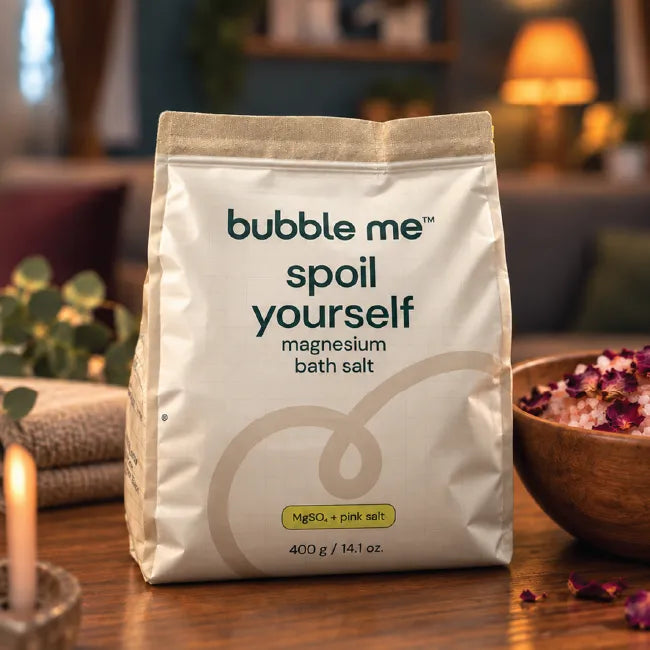 Spoil Yourself Magnesium Bath Salt 400g | Epsom + Himalayan Pink Salt