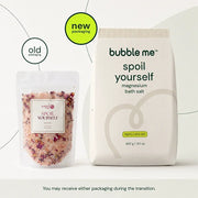 Spoil Yourself Magnesium Bath Salt 400g | Epsom + Himalayan Pink Salt