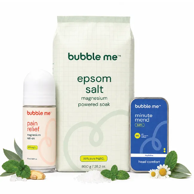 The Recovery Combo | Roll On + Balm + Epsom Salt