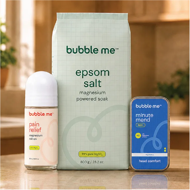 The Recovery Combo | Roll On + Balm + Epsom Salt
