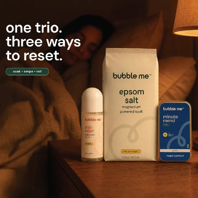 The Recovery Combo | Roll On + Balm + Epsom Salt