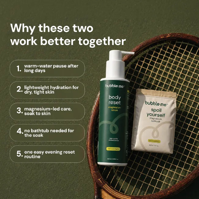 The Night reset | Spoilyourself + Body Reset Magnesium Lotion