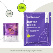 Better Sleep Magnesium Bath Salt 50g | Lavender + Chamomile