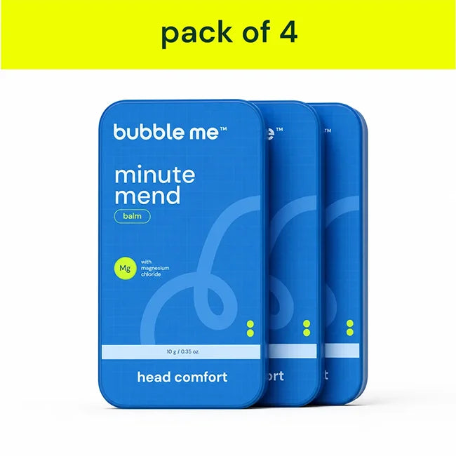 Minute Mend Magnesium Balm 10g - Magnesium Chloride + Peppermint & Eucalyptus