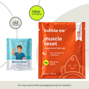 Muscle Reset Magnesium Bath Salt 50g | Dead Sea Salt + Eucalyptus