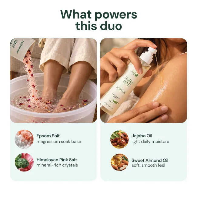 Soak N Seal Duo | Spoil yourself + Jojo Bae Oil