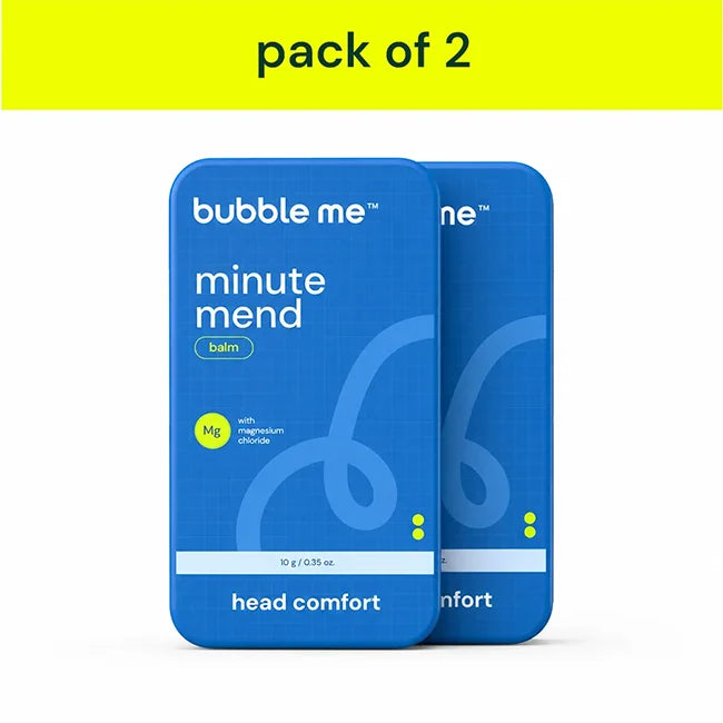 Minute Mend Magnesium Balm 10g - Magnesium Chloride + Peppermint & Eucalyptus