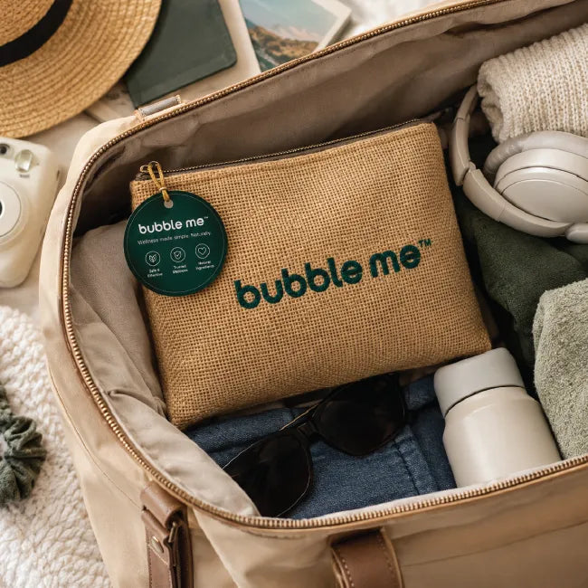 Bubble Me Wellness Essentials Zip Pouch