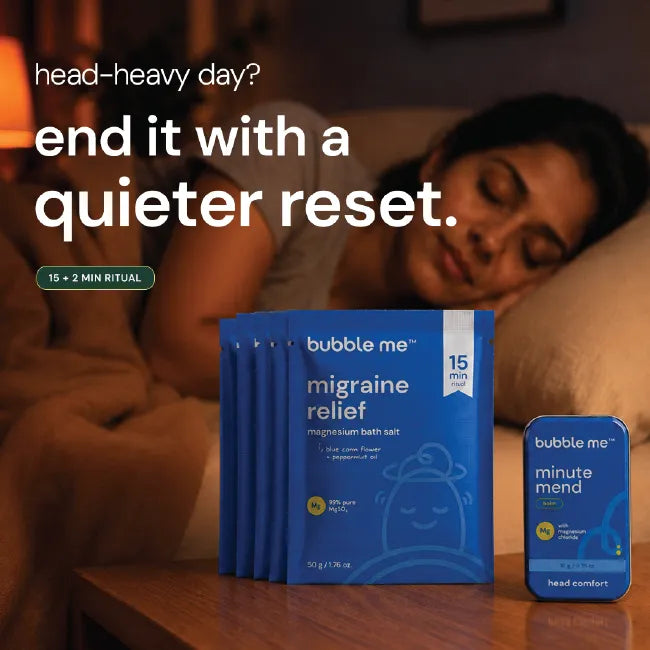 Head Ease Combo | Migraine Relief Sachet + Minute Mend Magnesium Balm