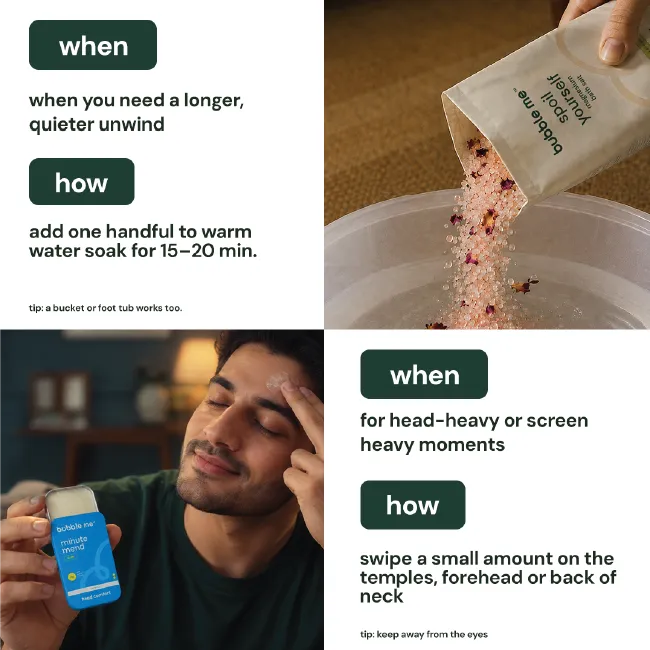 The Complete Body Reset | Spoil yourself + Mg Lotion + Minute Mend Magnesium Balm + Pain Relief Magnesium Roll-On