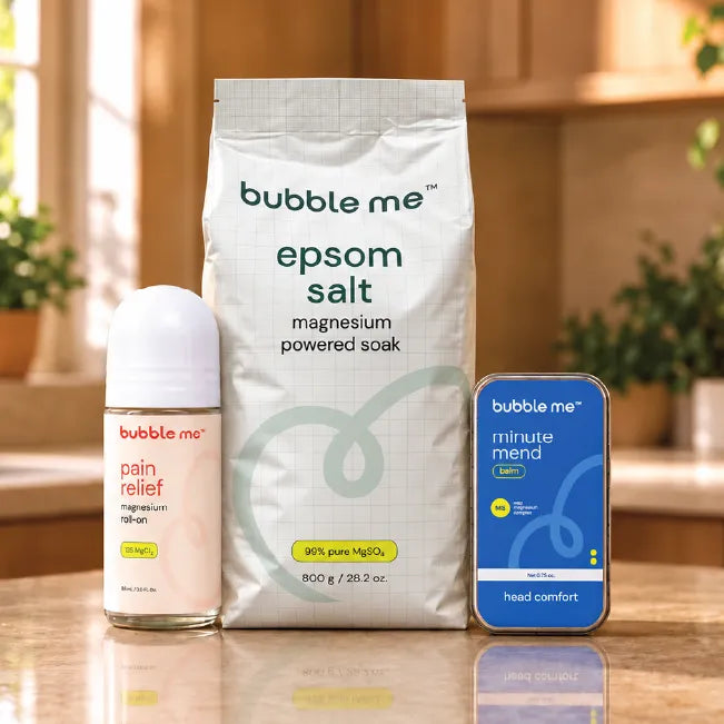 The Recovery Combo | Roll On + Balm + Epsom Salt