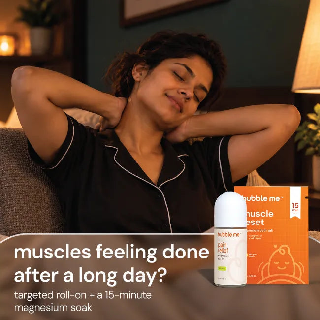 Post Workout Combo | Pain Relief Magnesium Roll-On + Pain Relief Magnesium Roll-On