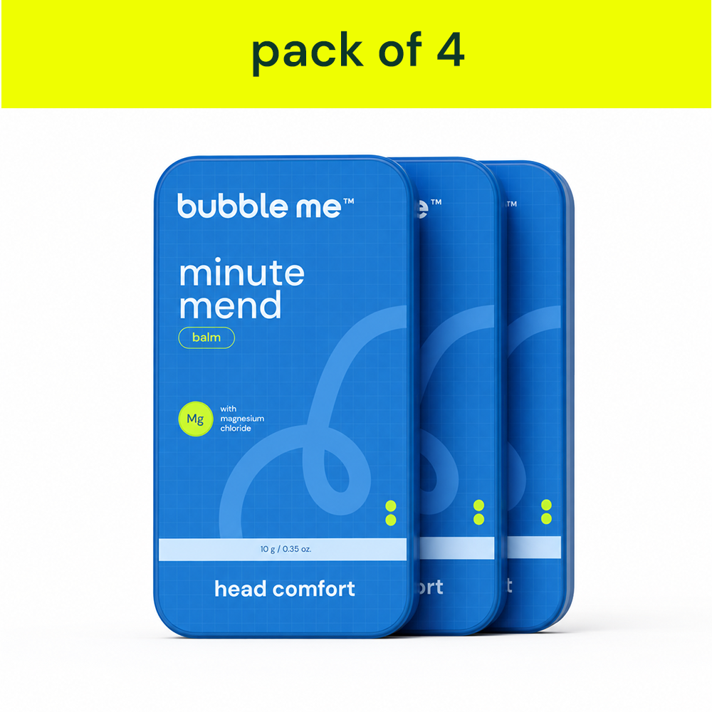 Minute Mend Magnesium Balm 10g - Magnesium Chloride + Peppermint & Eucalyptus