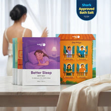 The Reset Kit - Bath Salts | Anti-Stress | Muscle Reset | Migraine Relief | Good Sleep | Pack of 4