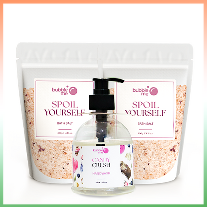 2 Bath Salts + Free Hand Wash- Independence Offer