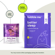 Better Sleep Magnesium Bath Salt 50g | Lavender + Chamomile