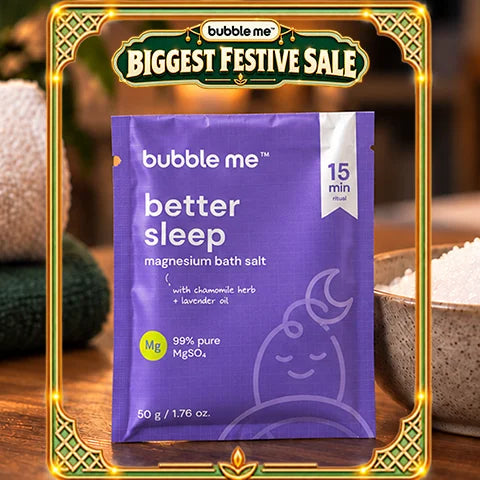 Better Sleep Magnesium Bath Salt 50g | Lavender + Chamomile