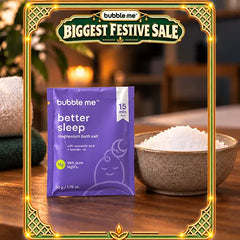 Better Sleep Magnesium Bath Salt 50g | Lavender + Chamomile
