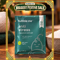 Anti Stress Magnesium Bath Salt 50g | Jasmine + Peppermint