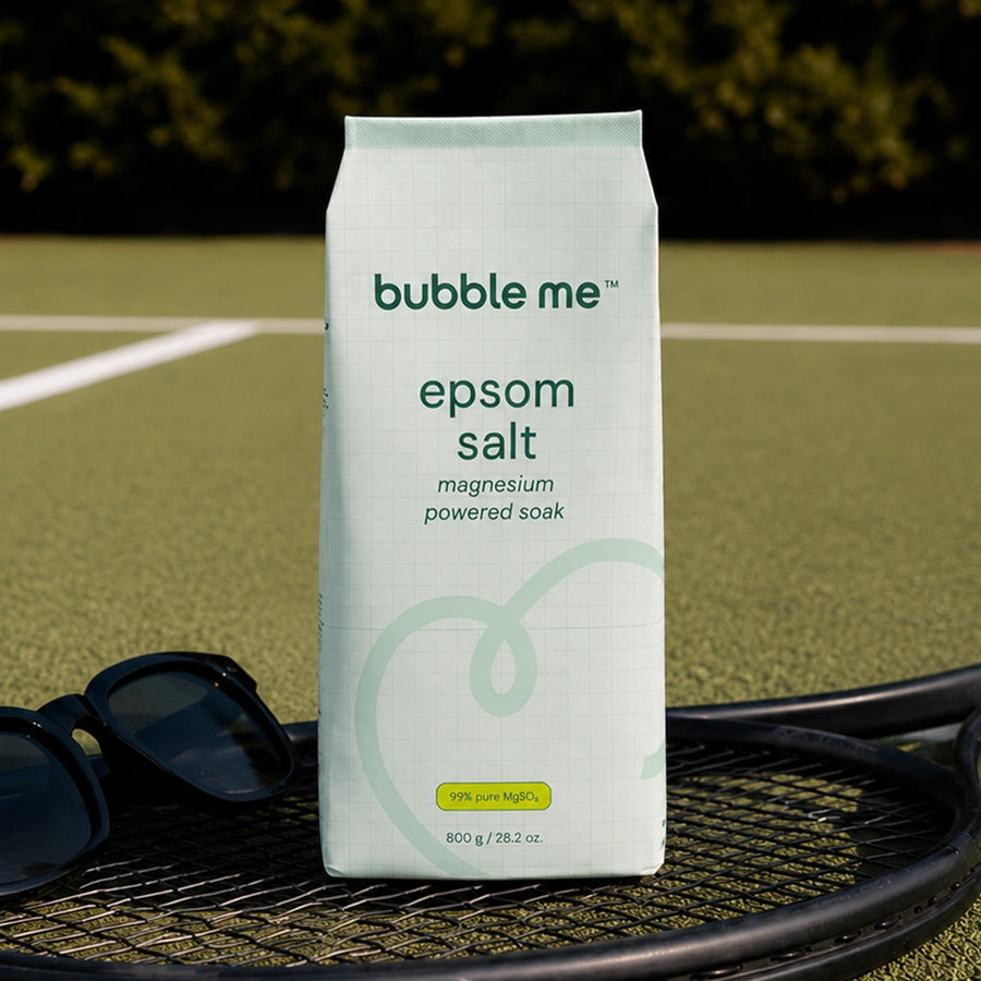 Magnesium Powered Epsom Salt 800g | 99.8% Epsom Salt + Peppermint