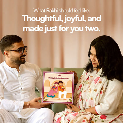 Rakshabandhan Gift Box for Sister | Self-Care Hamper with Cup & Scrunchies