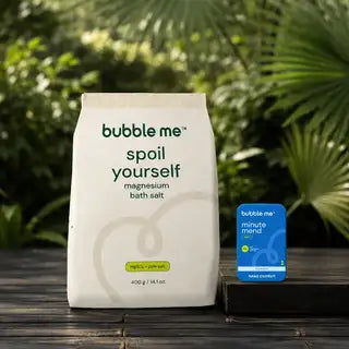 Head-to-Toe Magnesium Relief Combo | Spoil Yourself Bath Salt + Minute Mend Balm
