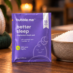 Better Sleep Magnesium Bath Salt 50g | Lavender + Chamomile