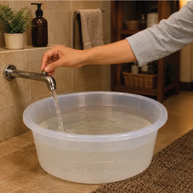 Prepare Warm Water