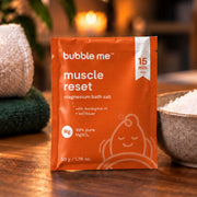 Muscle Reset Magnesium Bath Salt 50g | Dead Sea Salt + Eucalyptus