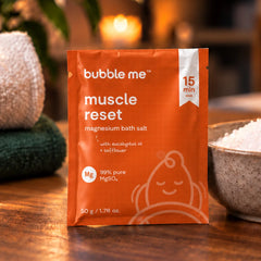 Muscle Reset Magnesium Bath Salt 50g | Dead Sea Salt + Eucalyptus