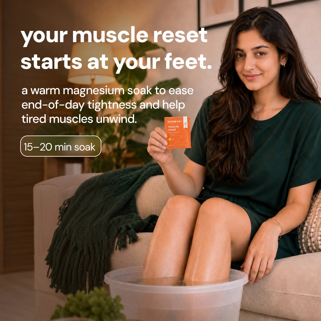 Muscle Reset Magnesium Bath Salt 50g | Dead Sea Salt + Eucalyptus