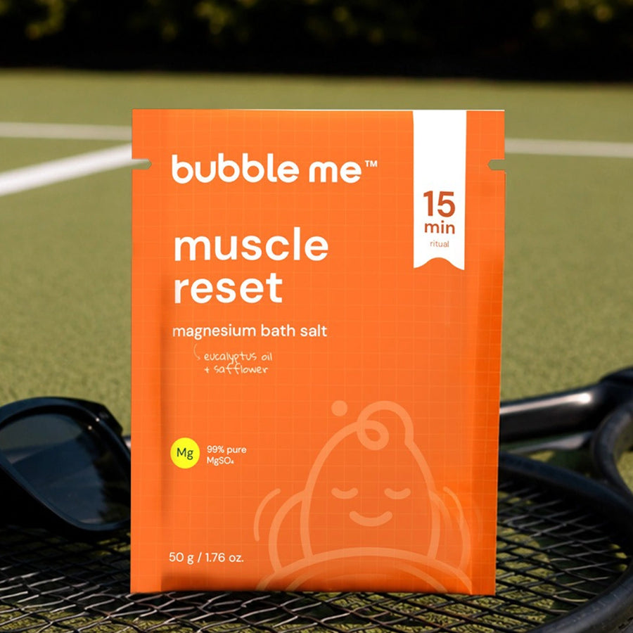 Muscle Reset Magnesium Bath Salt 50g | Dead Sea Salt + Eucalyptus