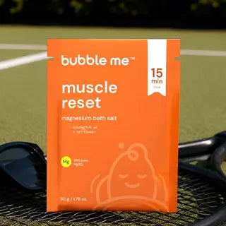 Muscle Reset Magnesium Bath Salt 50g | Dead Sea Salt + Eucalyptus