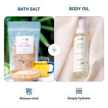 Body Care Duo – Bath Salts & Nourishing Body Oil