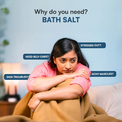 Relaxation Combo | 2 Bath Salts + Free Calming Shower Gel
