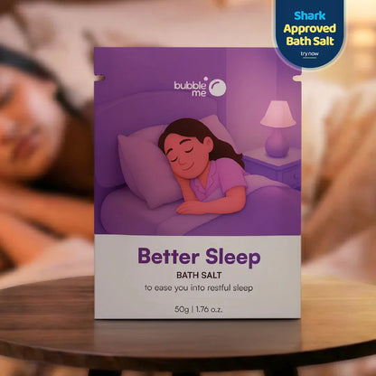 Better Sleep | Epsom Salt with Lavender & Chamomile Relaxing Blend | Bath Salt Sachet