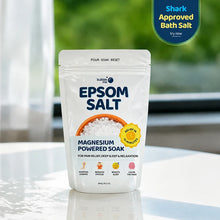 Magnesium Powered Epsom Salt Soak | 100% Pharma-grade Magnesium Sulphate | Peppermint Essential Oil | 800g Epsom Salt