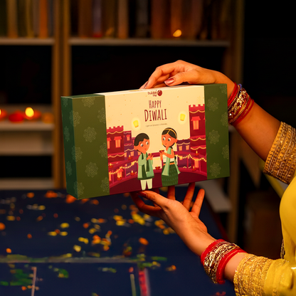 Diwali Glow | Wax & Wick Trio | 3 Moisturizing Candles | Gift Hamper