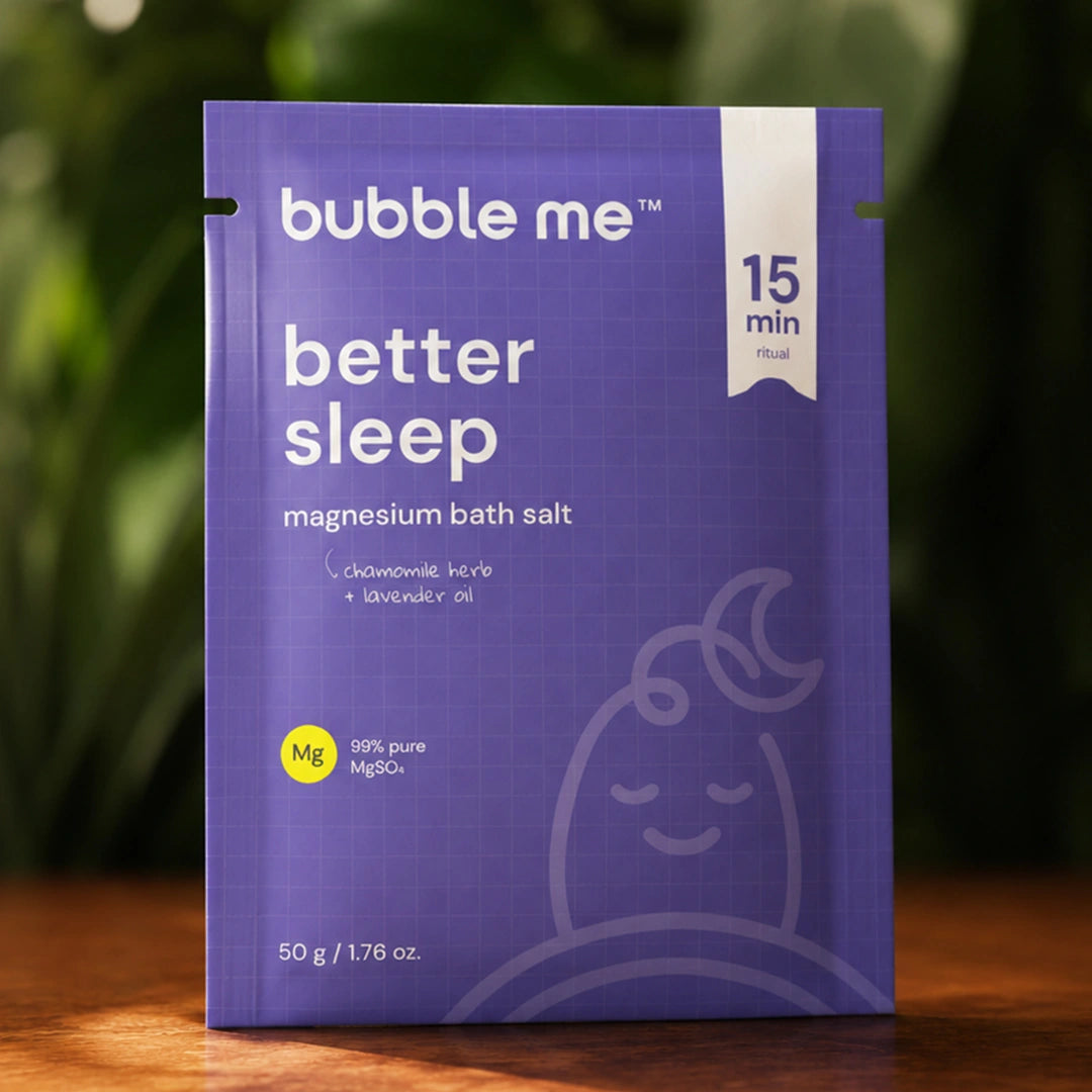 Better Sleep Magnesium Bath Salt 50g | Lavender + Chamomile