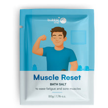 Muscle Reset | Epsom Salt & Eucalyptus-Lavender Blend | Bath Salt Sachet